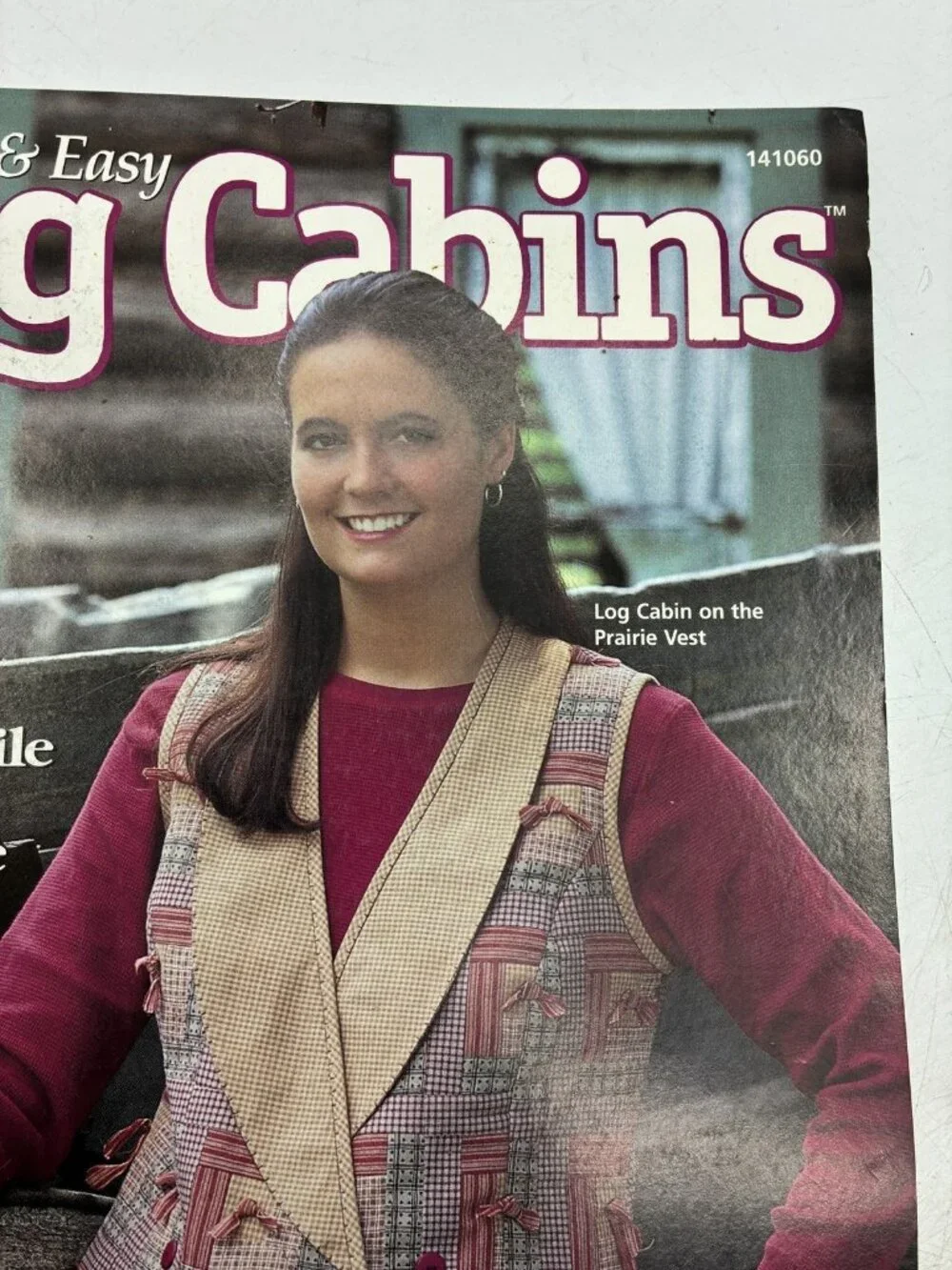 Quick & Easy Log Cabins Quilting Pattern Magazine House of White Birches 141060